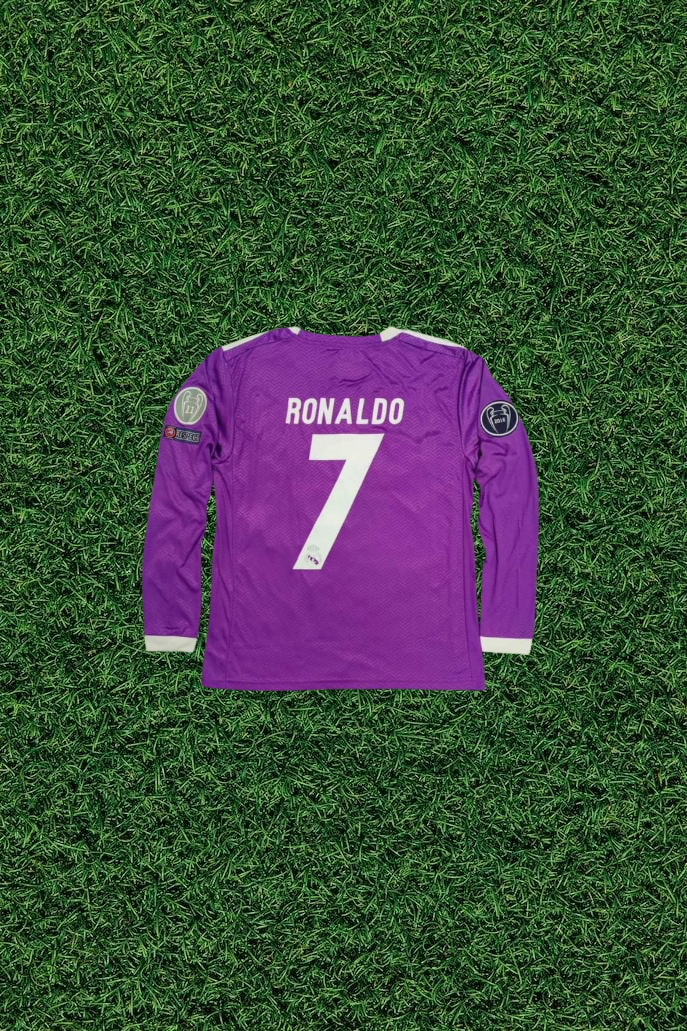 Jersey Real Madrid 2016/2017 Final Champions League Ronaldo
