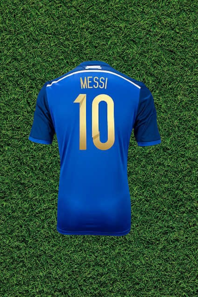 Jersey Argentina 2014 FIFA World Cup Visitante