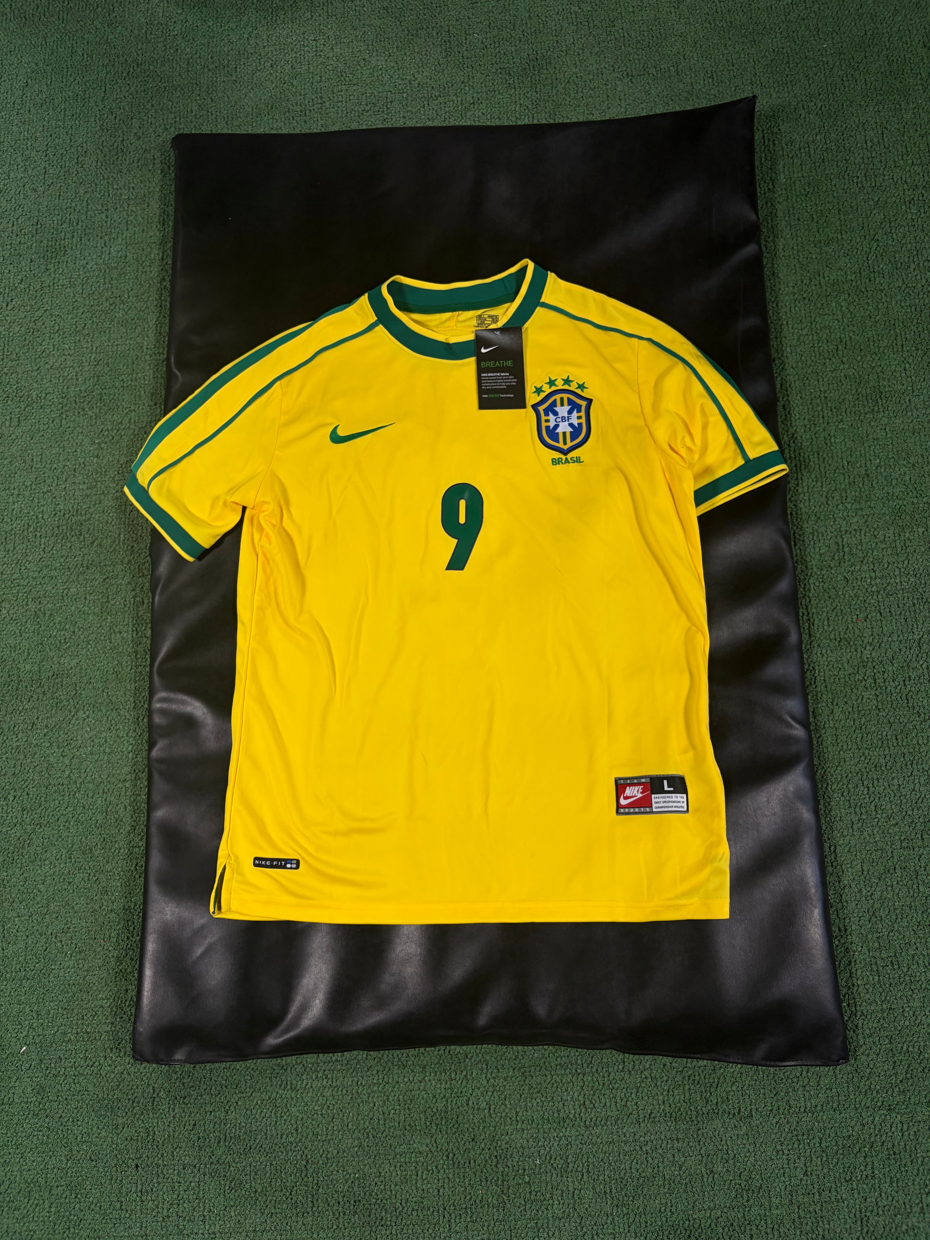 Jersey Brasil World Cup France 1998 Ronaldo