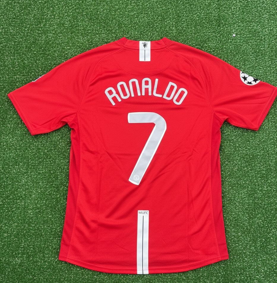 Jersey Manchester United 2007/2008 Final Champions Ronaldo